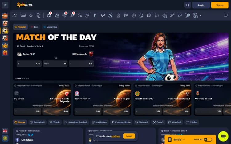 Spinhub sportsbook