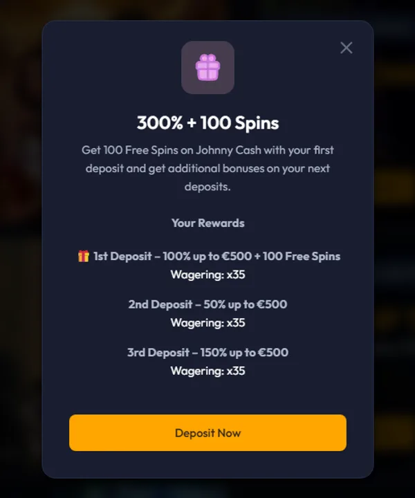 Spinhub Starter Pack offer panel with three deposit bonuses