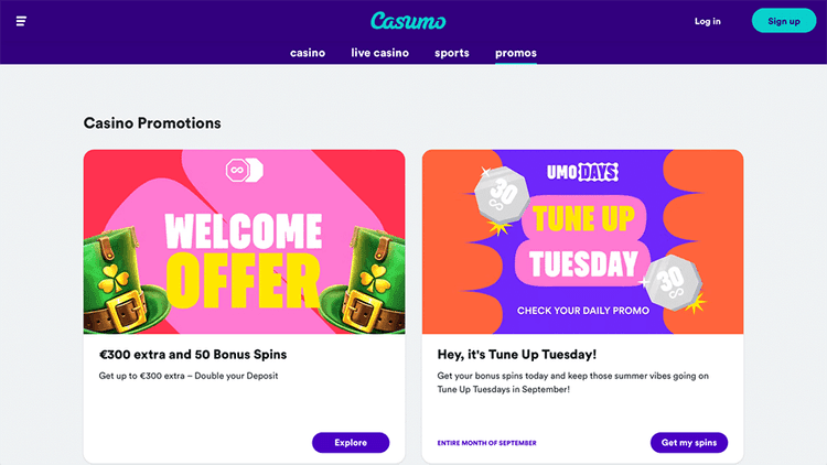 casumo welcomeoffer