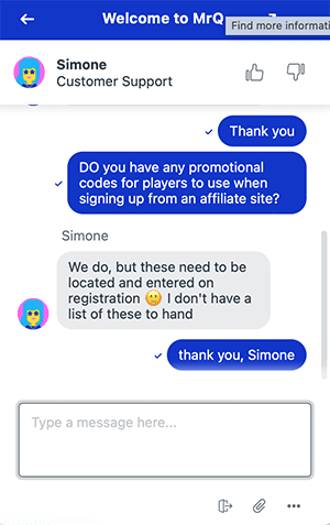 mrq casino chat