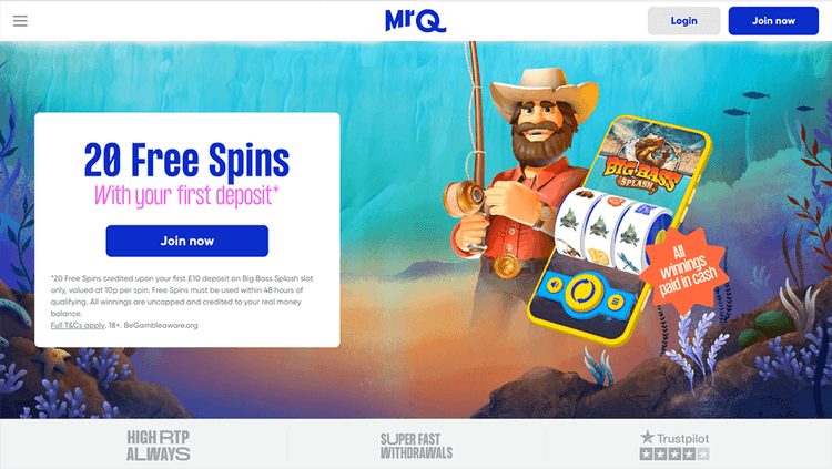mrq casino free spins