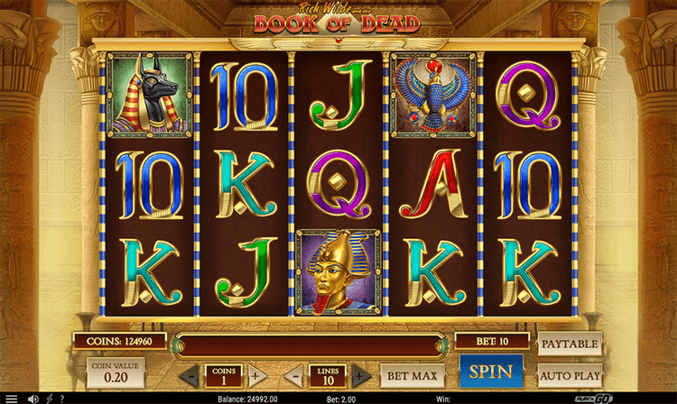 mrq casinobook of dead