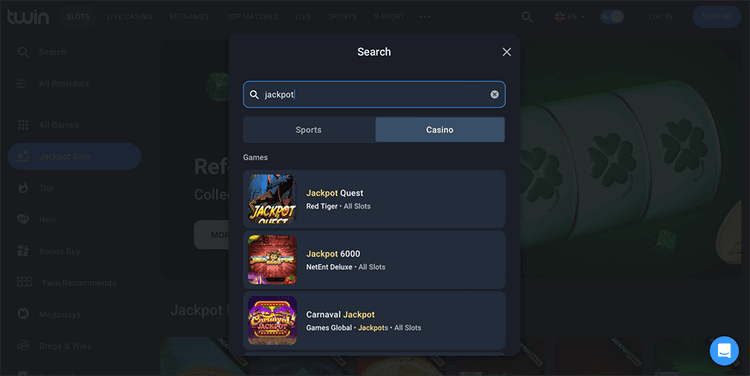 twin casino casinos