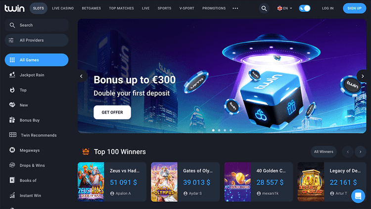 twin casino preview