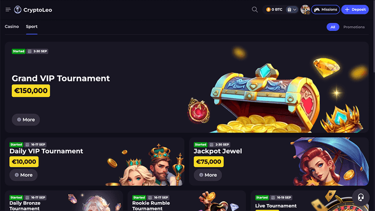 CryptoLeo grandvip