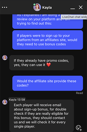 CryptoLeo kayla support