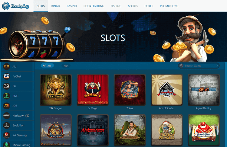 hawkplay-slots