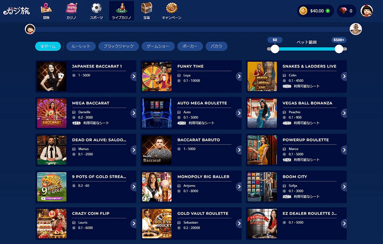 live casino