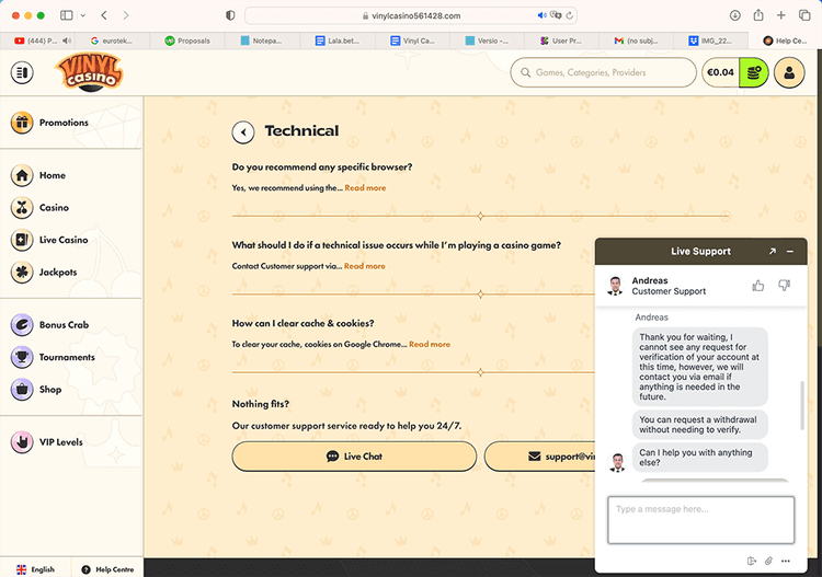 techincal support