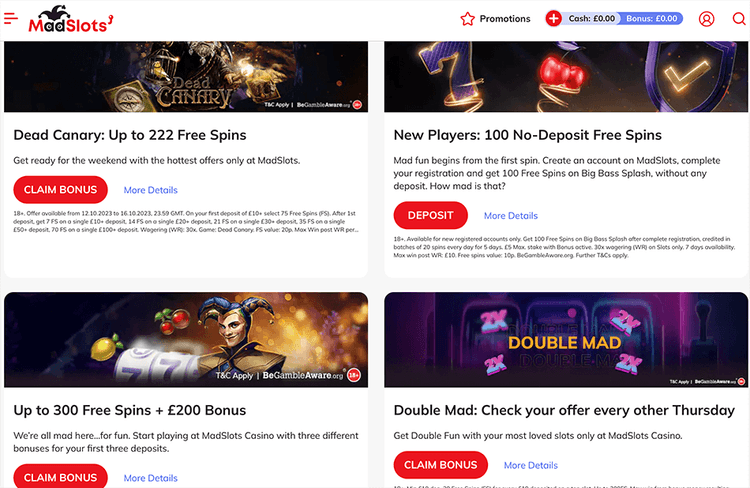 madslots bonus