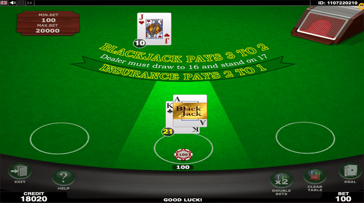 blackjack spintime