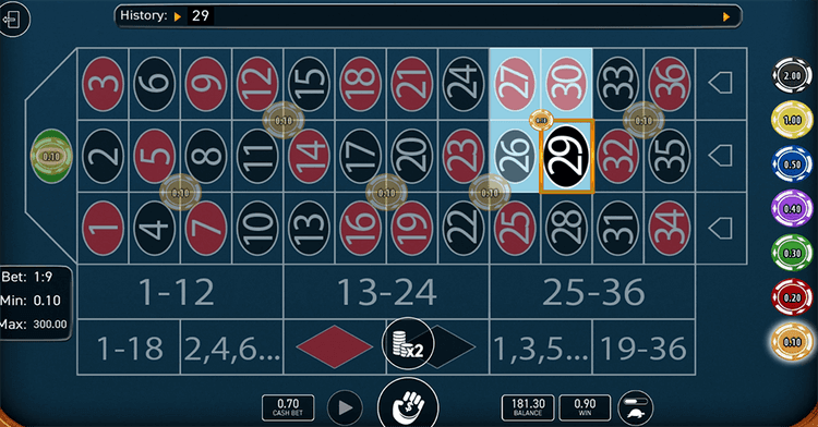 roulette spintime