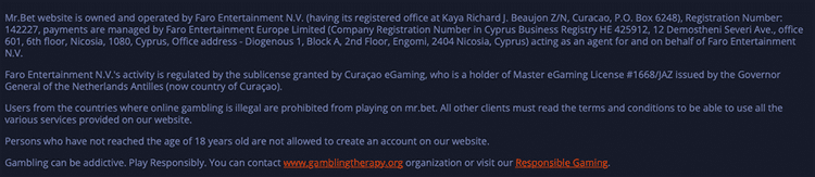 license mrbetcasino