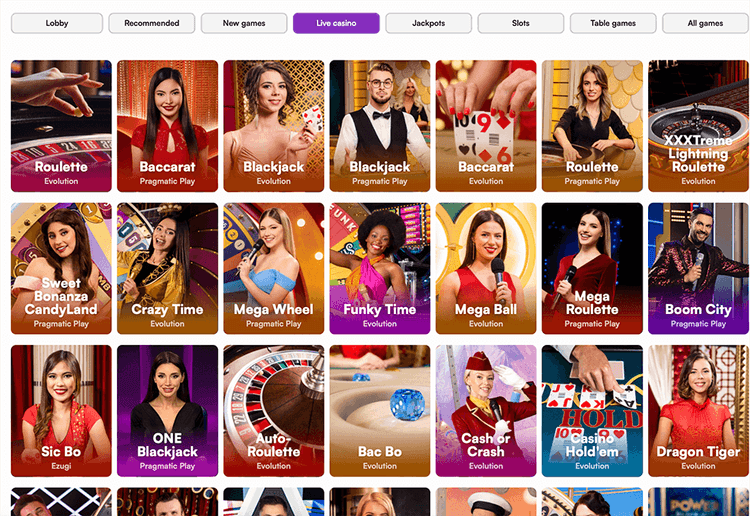 live casino instaspin