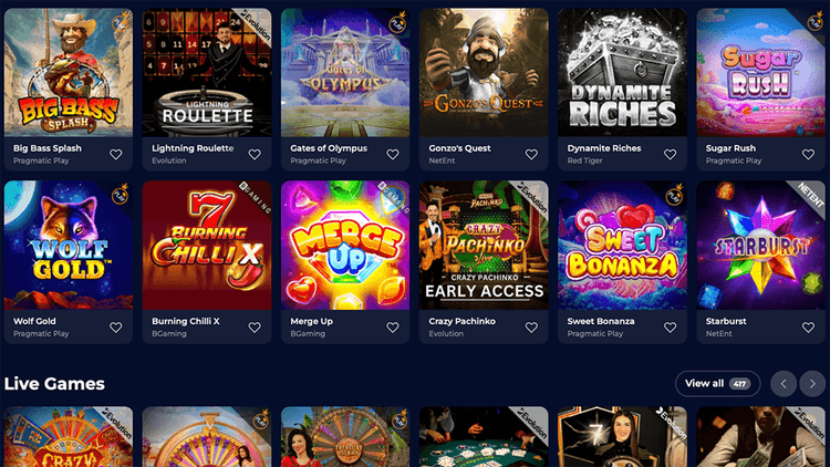 slots table games ninewin