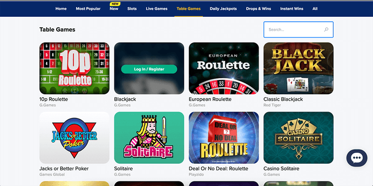 lottogo casino tablegames