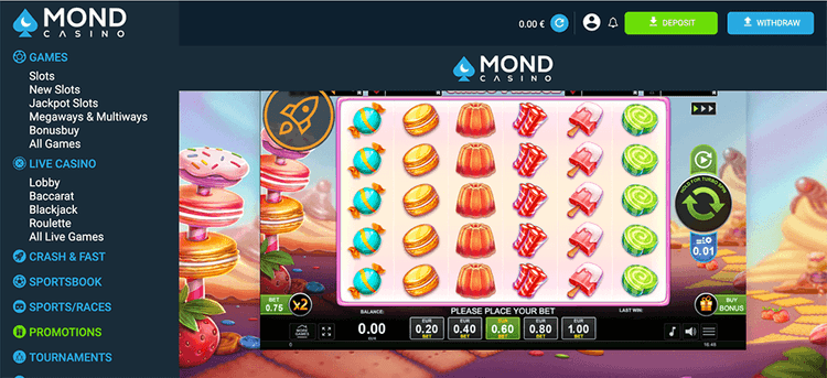 mond casino Candy Palace