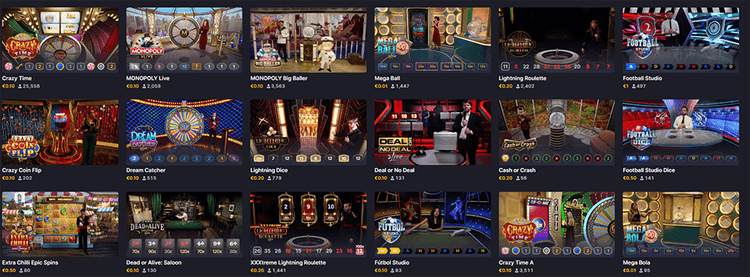 stakeprix game shows