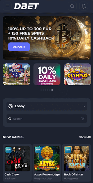 dbet casino mobile