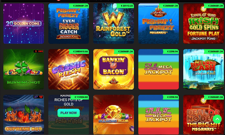 swift casino Jackpot