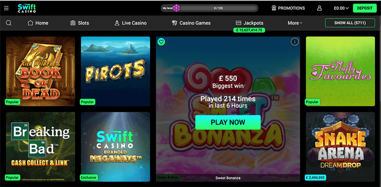 swift casino Overview