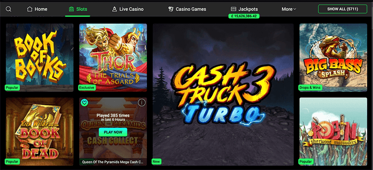 swift casino Popular Slots