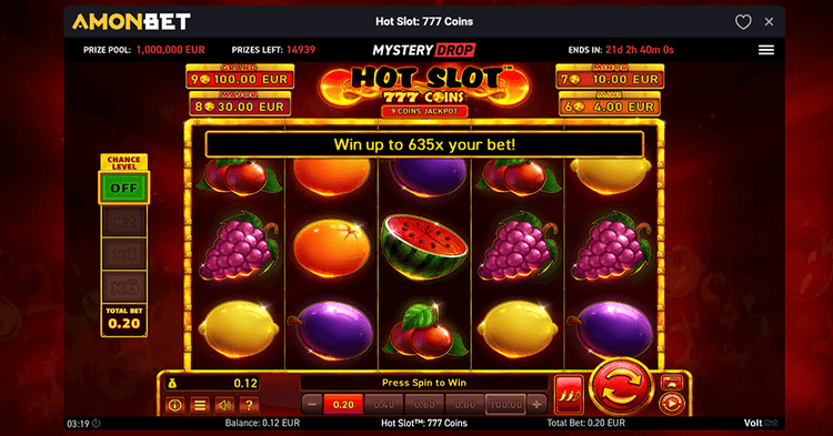 AmonBet Casino Casino Slots