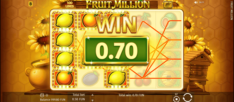 RollXO Fruit Million Summer