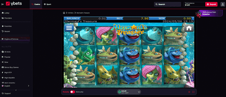 ybets slots