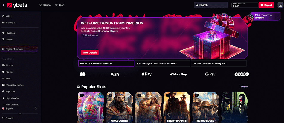 ybets welcomebonus