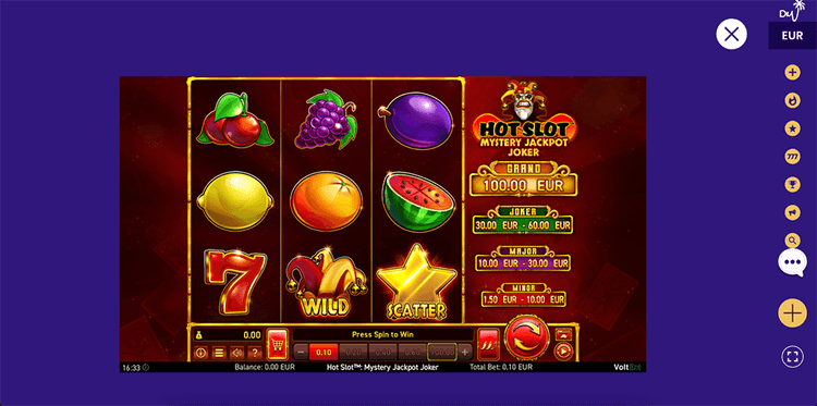 DreamWins Casino Mystery Jackpot
