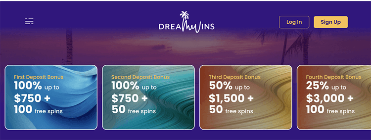 DreamWins Casino bonus