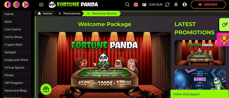 Fortune Panda Bonus Overview