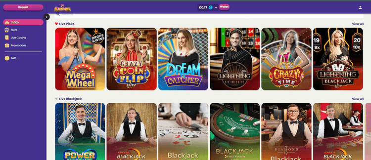 Slotmaster lobby
