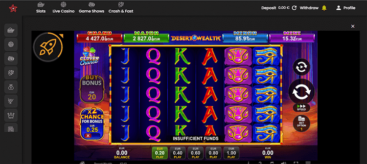 casinostars Desert Wealth