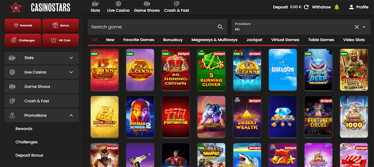 casinostars Popular Slots
