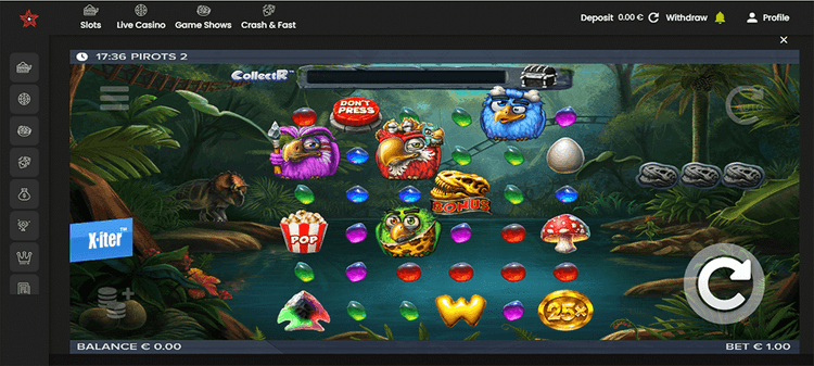 casinostars pirots