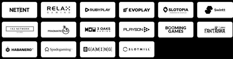 Jackpota Casino Gaming Providers