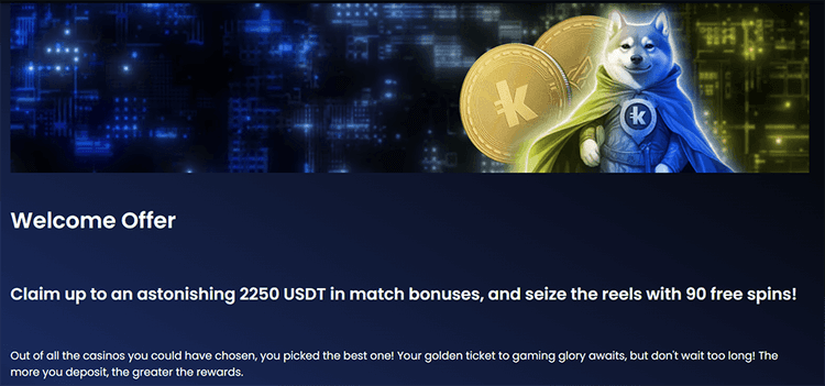 Kripty Casino Bonus Overview