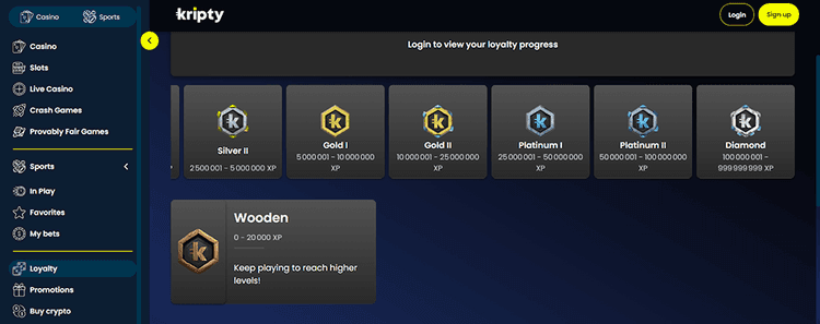 Kripty Loyalty Program