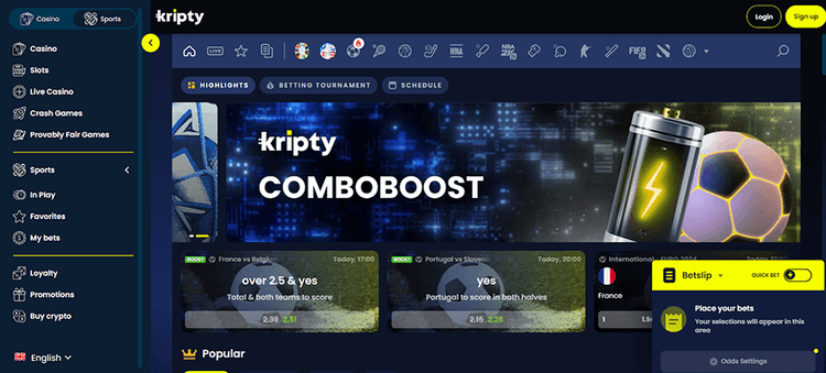 Kripty Sports Betting