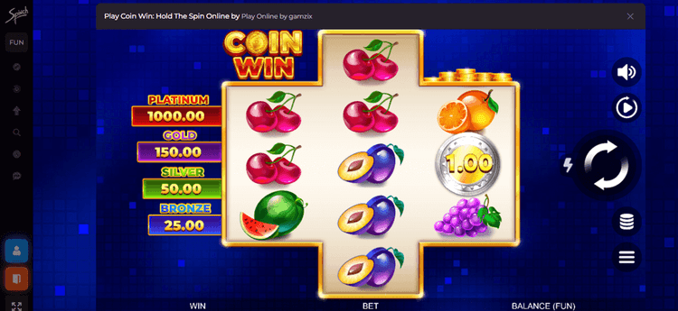 Spinch Casino Coin Win