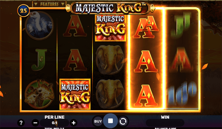 Spinch Casino Majestic King