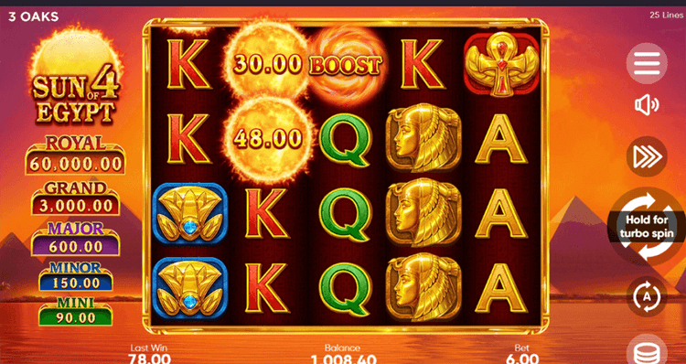 Spinch Casino Sun of Egypt