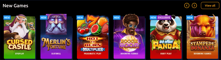 jackpota Game Selection