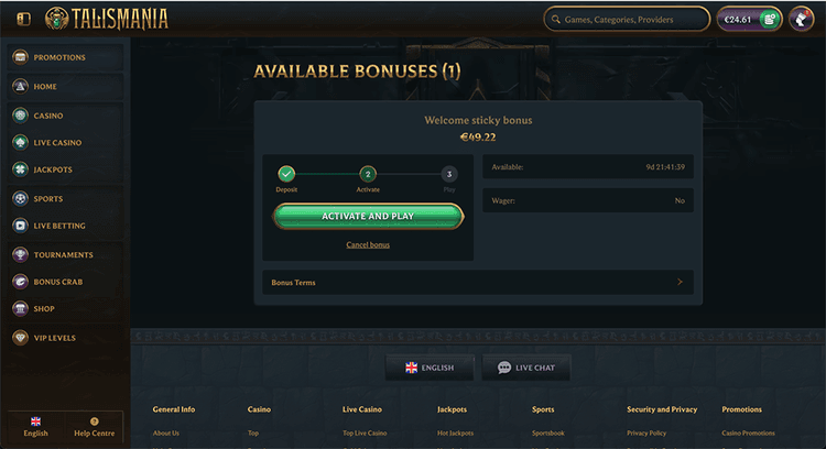 Talismania sendsuccessful