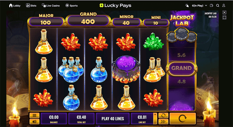 luckypays jackpotlab