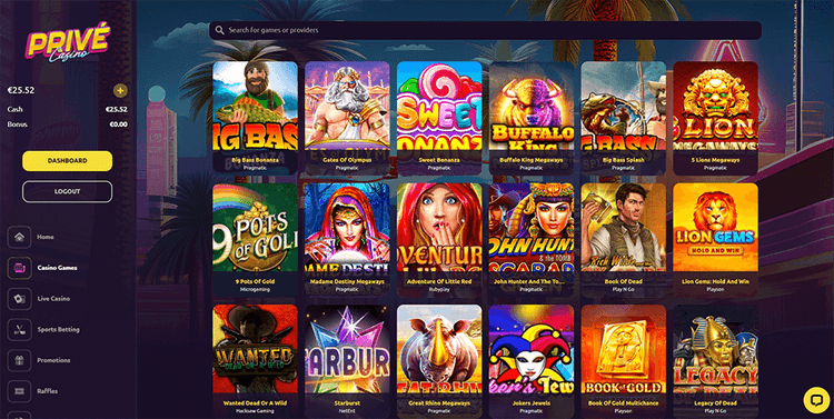 prive interface