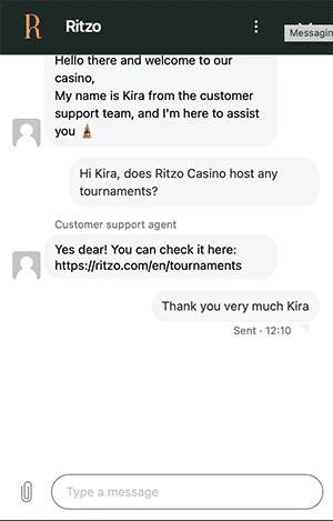 Ritzo support
