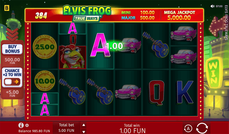 Newlucky Casino elvis frog